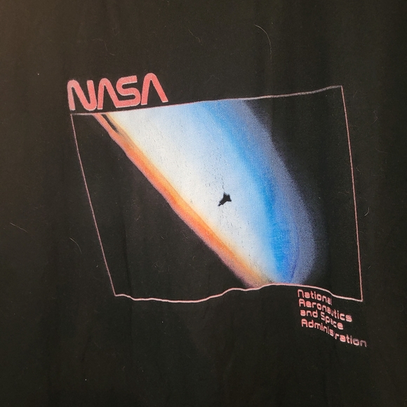NASA Plus Mens T-Shirt. Size XXL. - Picture 2 of 5